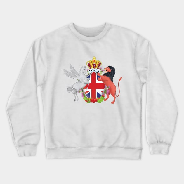 Royal Crest Crewneck Sweatshirt by nickemporium1